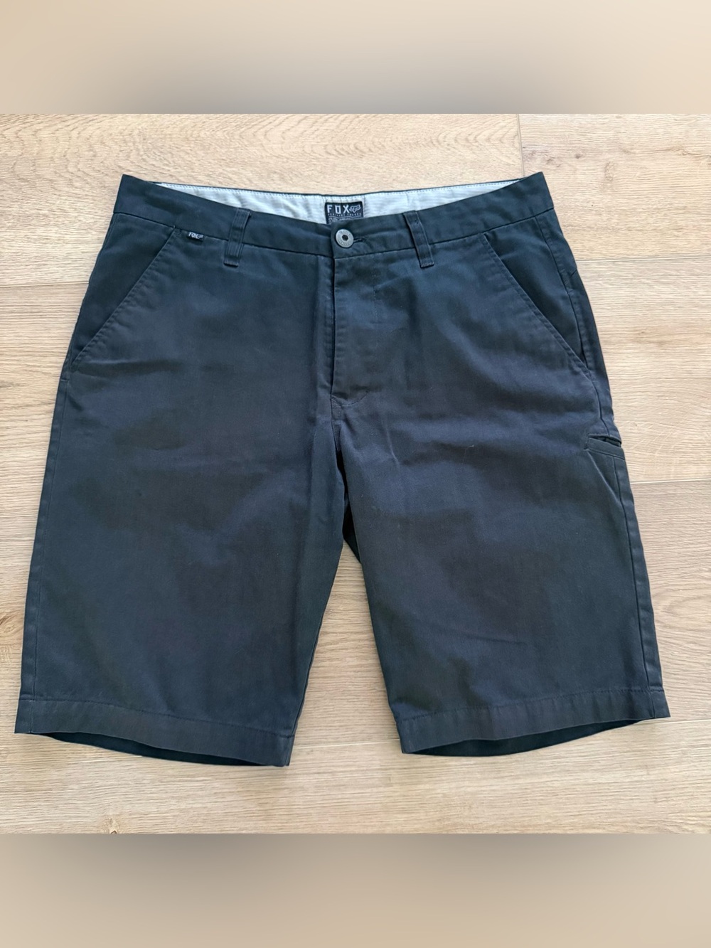 Fox Racing Chino Flat Front Utility Shorts Men’s 32 Black